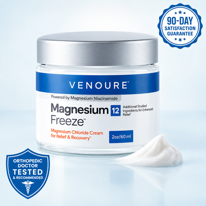 Venoure™ Magnesium Freeze Moisturizing Body Cream