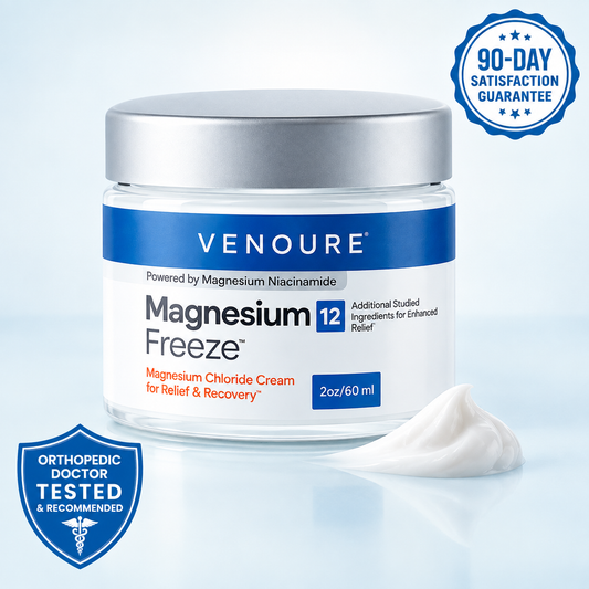 Venoure™ Magnesium Freeze Moisturizing Body Cream