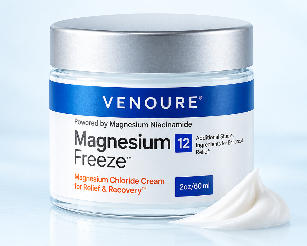 Venoure™ Magnesium Freeze Moisturizing Body Cream
